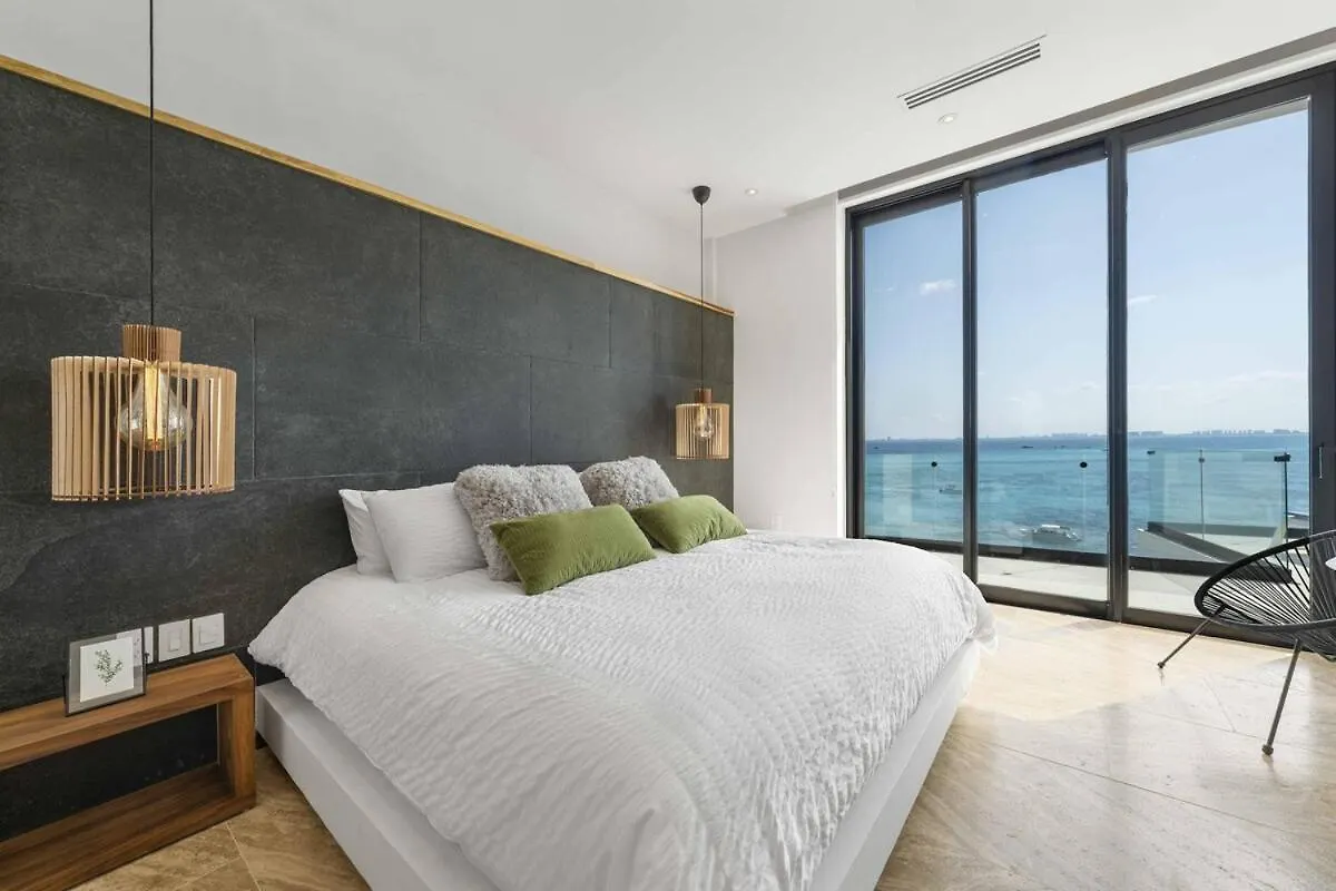 Spectacular New Oceanfront Villa Isla Mujeres