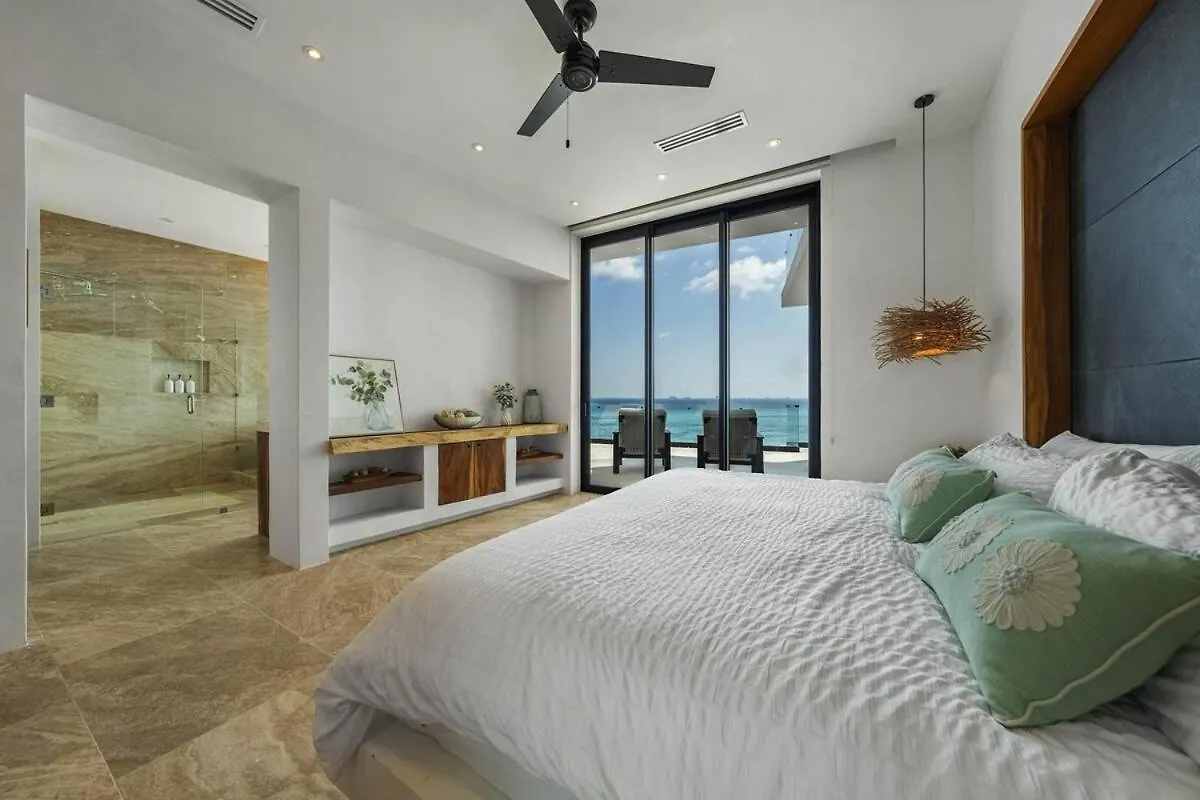 Spectacular New Oceanfront Villa Isla Mujeres