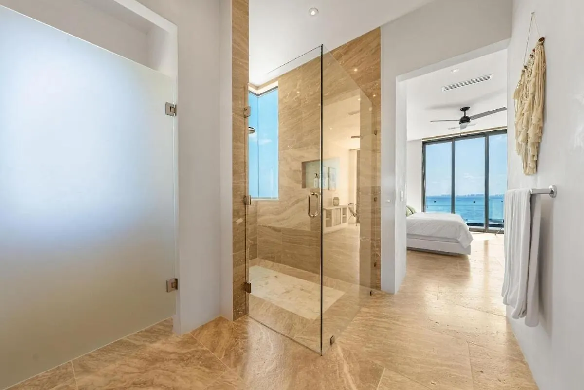 Spectacular New Oceanfront Villa Isla Mujeres