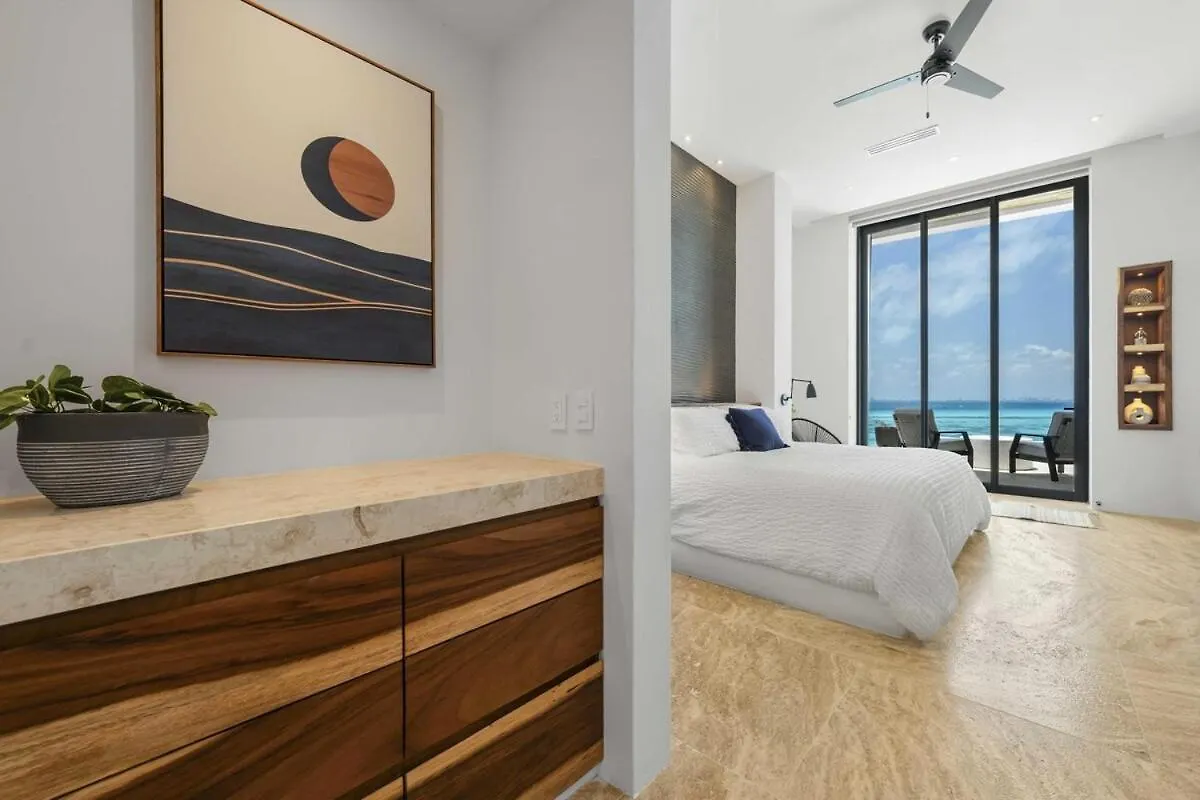 Spectacular New Oceanfront Villa Isla Mujeres